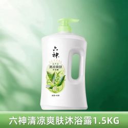 六神 【1.5L六神沐浴露大容量经典沐浴液清凉爽肤清洁宿舍好物正品