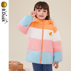 B.Duck 童装 女童羽绒服 加厚面包服