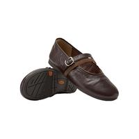 Bata 双生秘境羊皮玛丽珍鞋女鞋2026春秋季新款休闲舒适软底单鞋