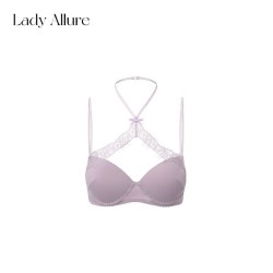 LADYALLURE 「LA」Kimmy · 凯蜜丨镂空挂脖性感蕾丝百搭无钢圈单文胸内衣女