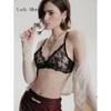 LADYALLURE 「LA」Juliet · 朱丽叶丨法式蕾丝刺绣气质无钢圈网纱深V内衣女