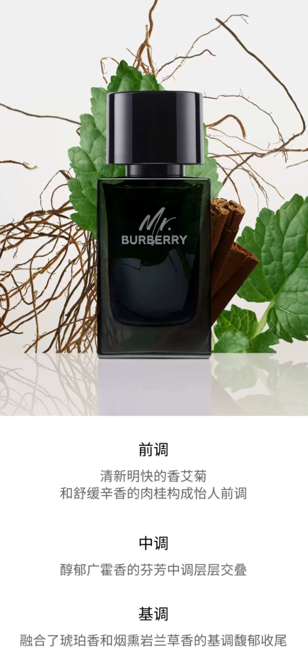 BURBERRY 先生英伦男士香氛香水 50ml