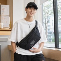 NIKE 男女同款休闲单肩包 26款 黑色
