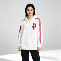 PUMA 女子运动休闲连帽时尚潮流卫衣套头衫536184-02 M码