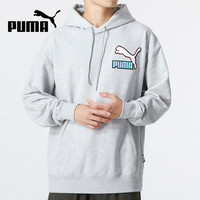 PUMA 运动休闲针织连帽卫衣537749-04 XL