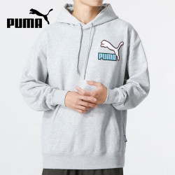 PUMA 运动休闲针织连帽卫衣537749-04 XL