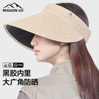 MISSION UV 防紫外线 空顶遮阳帽