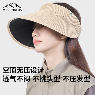 MISSION UV 防紫外线 空顶遮阳帽