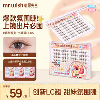 MR.WISH 免胶假睫毛微斜飞美睫自然不压眼QJ