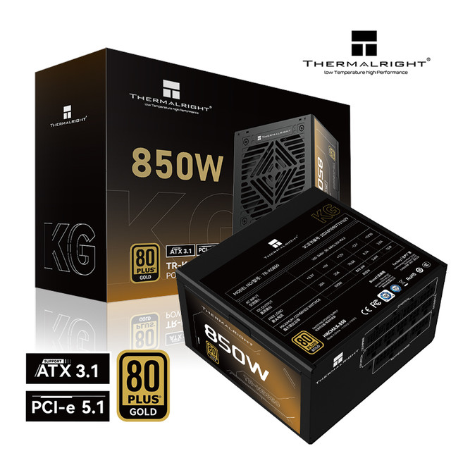 利民 额度850W TR-KG 850 金牌全模组电脑电源