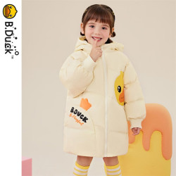 B.Duck 儿童冬季中长款防寒保暖羽绒服