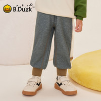 B.Duck 儿童冬季加绒束脚卫裤