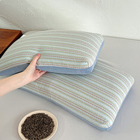 索隆 全棉可拆洗全荞麦枕枕头 35cm*55cm
