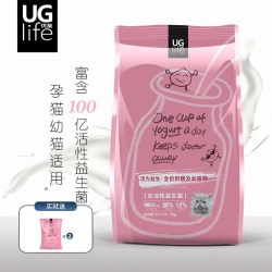 优基 益生菌猫粮2kg室内幼成猫全价全期营养主食鸡肉无谷