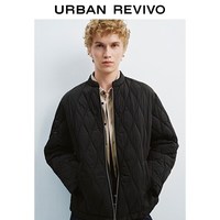 UR 男装休闲简约棉服 UMB160002