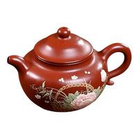 宜砂茗品 国色天香 原矿朱泥 纯手工 紫砂壶