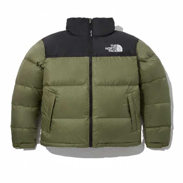 北面 TNF1996抹茶绿保暖男女情侣同款短款运动秋冬羽绒服NJ1DP75H