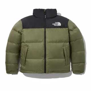 百亿补贴：北面 TNF1996抹茶绿保暖男女情侣同款短款运动秋冬羽绒服NJ1DP75H