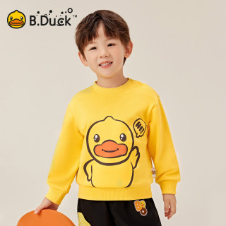 B.Duck 童装男童卫衣长袖宝宝上衣春秋款儿童套头衫