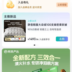 「网易严选官方旗舰店」和自营旗舰店，店铺入会员各10京豆