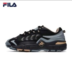 FILA 掠夺者男鞋复古跑步鞋春夏休闲运动时尚老爹鞋男子跑鞋