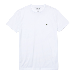 LACOSTE 法国鳄鱼男士圆领棉质T恤夏季短袖男款