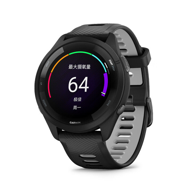 佳明 Forerunner 265 智能心率表 极夜黑 010-02810-30