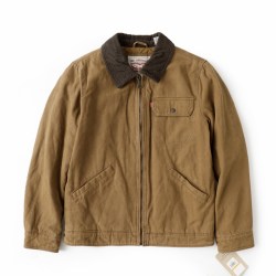 Levi's 男士翻领撞色夹棉上衣