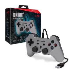 Hyperkin PS3/PC/Mac有线游戏手柄 震动控制器 多平台通用 银色