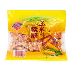 蜡笔小新 玉米软糖518g儿童糖果年货独立小包装婚庆喜糖网红零食