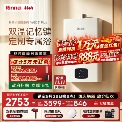 林内 小蛮腰Plus 16升 JSQ31-GD31Plus