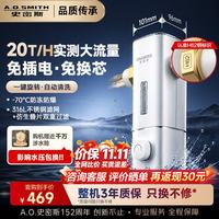 A.O.SMITH 佳尼特大白瓶前置过滤器20T/H 全屋净水滤水器反冲洗自来水防冻全铜防爆