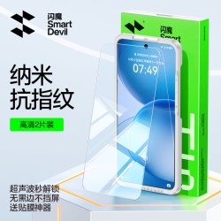 闪魔 适用oppofindx9ultra钢化膜vivox300s手机reno16新15款k13turbo11防爆300pro无白边S6050Pro保护mini贴膜