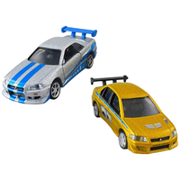 TAKARA TOMY 多美卡 合金小汽车模型 速度与激情收藏套组