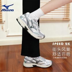 美津浓 男鞋女鞋SPEED 2K夏季透气轻便运动鞋学生跑步休闲鞋