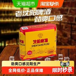 雪花 啤酒沈阳啤酒11度500ml*3听