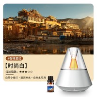 火焰香薰机家用静音便携式办公室桌面迷你小型空气净化器学生宿舍加湿器