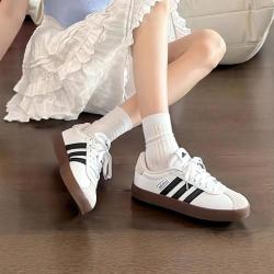 adidas 休闲男女鞋2026秋季新款小白鞋低帮板鞋复古运动T头鞋德训鞋