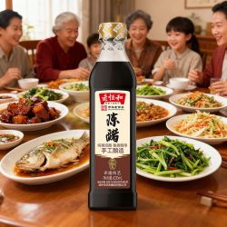 老恒和 陈醋420ml家用凉拌炒菜增香纯酿手工酿造凉拌食醋调味品