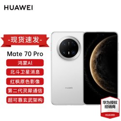 华为 Mate 70 Pro 5G手机 12GB+512GB 雪域白