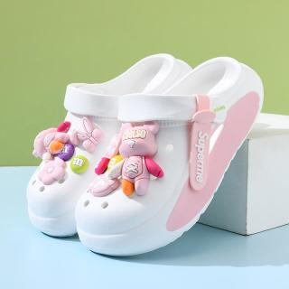 女童洞洞鞋儿童凉拖鞋居家室内女孩夏季防滑软底中大童沙滩鞋宝宝