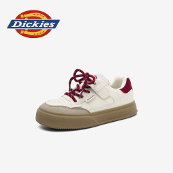 Dickies 秋季百搭大学生时尚板鞋板鞋休闲鞋魔术贴透气运动户外鞋