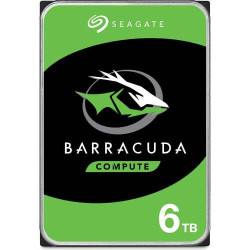 希捷 3.5英寸台式机硬盘 6TB 5400转 256MB 机械硬盘 SATA 希捷酷鱼系列 电脑硬盘 ST6000DM003