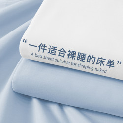 现代简约床单单件网红款非全棉纯棉夏季单人宿舍被单枕套粗布双人