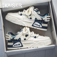 凯撒 KAISER/凯撒·男鞋夏季时尚百搭休闲板鞋子男款防滑耐磨运动小白鞋