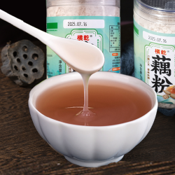   LM纯藕粉原味刀削 不添加糖0脂肪 252克/罐