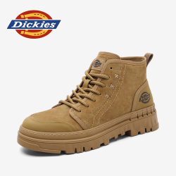 Dickies 男鞋夏季增高耐磨工装鞋复古经典马丁靴户外运动登山靴