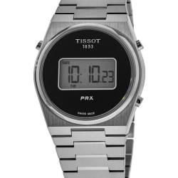 TISSOT PRX 39mm Black Digital Dial Stainless Steel Men's Watch T137.463.11.050.00