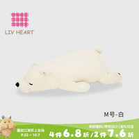 LIV HEART 28976 北极熊抱枕 象牙白 M码