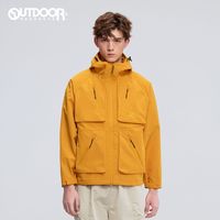 百亿补贴：OUTDOOR PRODUCTS 单层冲锋衣春秋户外防风防水外套多口袋连帽夹克
